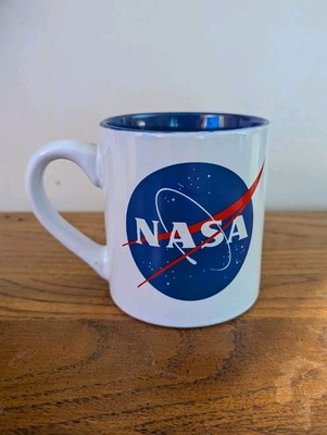 NASA Coffee Cup/Mug 14 Oz Blue Interior