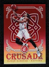 2016-17 Panini Excalibur Crusade Red /99 DeMar DeRozan #9