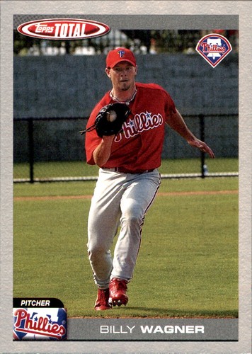 Billy Wagner 2004 Topps Total #584 Phillies FREE SHIPPING AutographDen - Picture 1 of 2