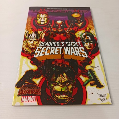 Deadpool Secret Secret Wars Warzones Graphic Novel Marvel Superhero Brand New - Picture 3 of 13