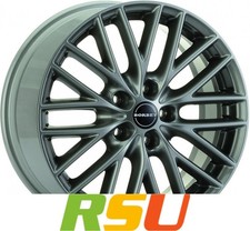 Borbet BS5 metal grey 8x18" ET35 LK5 112 ML 72.5 Alufelgen 18 Zoll