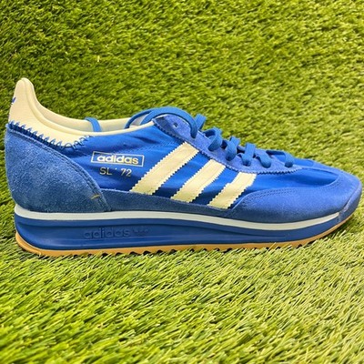 Adidas SL72 RS Blue Gum White Mens Size 11.5 Athletic Running Shoes Sneakers