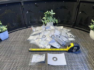 #ad #ad 147 QTY HUGE LOT — Mold Tech Stainless Steel amp; Viton Rubber Washers MT10145 5 8 $150.00