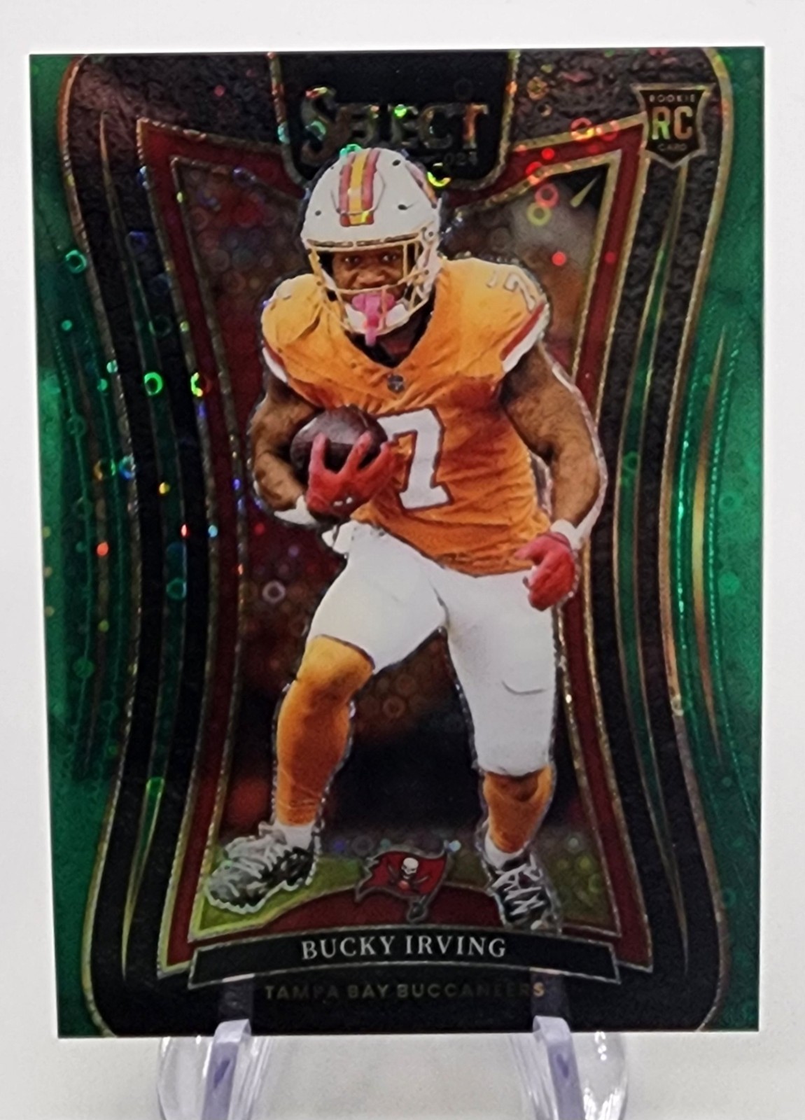 2024 Panini Select Bucky Irving Green Mojo RC Suite Level 5/5