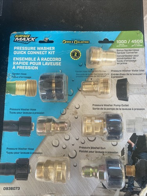 #ad Pressure Washer Quick Connect Kit $12.99