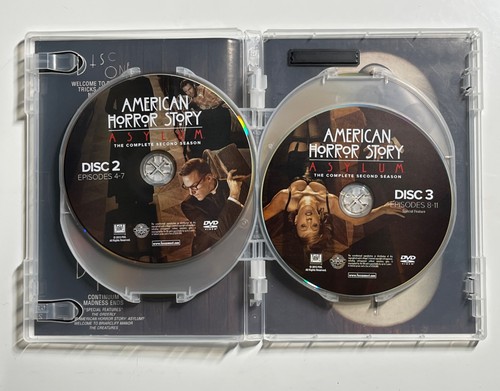 American Horror Story - Asylum: the Complete Second Season (DVD, 2013) Tested ! - Picture 4 of 5