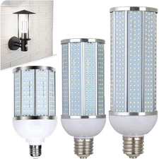 1 PACK/2 PACK E26 600W Eq LED Bulb 60W 504-Chip Corn Light 7000lm 5000K Daylight