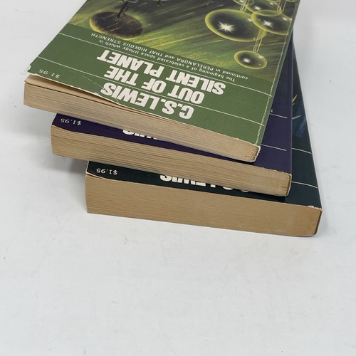 C S Lewis Space Trilogy Perelandra Etc Science Fiction 1976 MacMillan Paperbacks - Picture 9 of 11