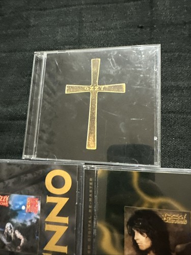 Ozzy Osbourne 5 CD Lot Ozzmosis Blizzard Of Oz Bark At The Moon No More Tears + - Picture 4 of 4
