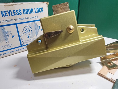Simplex Pushbutton Keyless Door Lock NL 200 NOS - Picture 5 of 6
