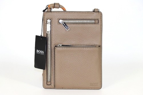 HUGO BOSS Umhängetasche / Schultertasche, Leder, Medium Beige - Picture 2 of 3