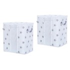 2 PCS Bettwäsche Aufbewahrungstasche Kleideraufbewahrungstaschen Für Kleidung