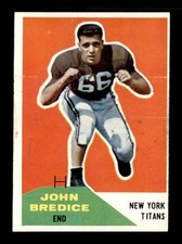 1960 Fleer #112 John Bredice RC EXMT/EXMT+ X3422176