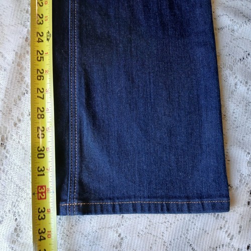 Ariat Real Denim Jeans Womens Size 30R Blue High Rise Boot Cut Dark Wash (31x33) - Picture 20 of 22