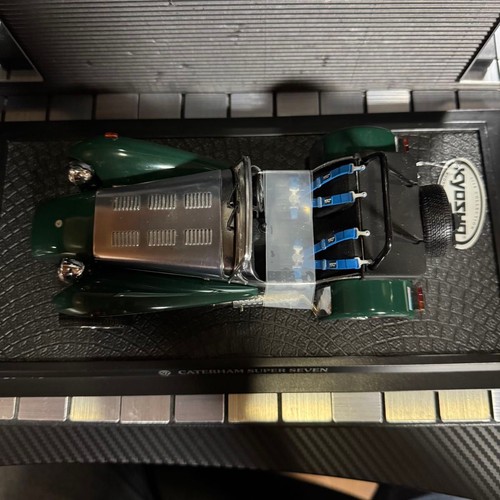 Kyosho 1/18 Caterham Super Seven Green Diecast Model Car Rare Discontinued - Picture 5 of 10