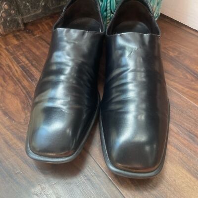 Donald J Pliner Uwait-30 Black Stretch Nappa Italian Made Mens Slip on Sz 12 Box Donald Pliner Men main image 3