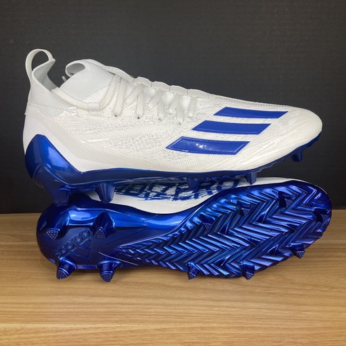 Gr. 11,5 | adidas Adizero Primeknit Low Fußballschuhe weiß royalblau GV9621 - Bild 7 von 9