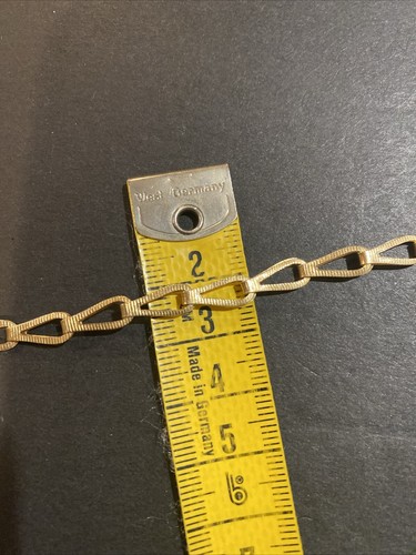Vintage 14k Yellow Gold Link Bracelet - Picture 9 of 9