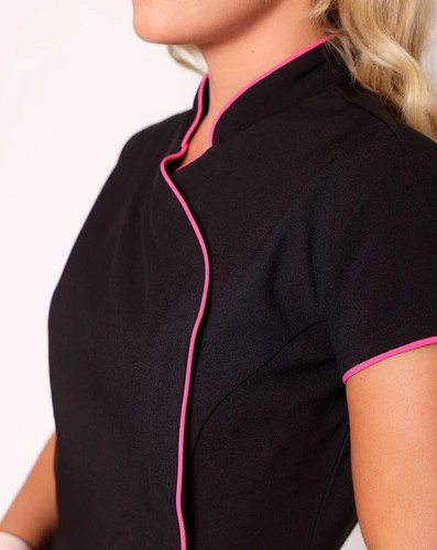 Beauty Tunic Hairdressing Spa Massage Therapist Health Work Nail Salon Uniform - Picture 8 of 16