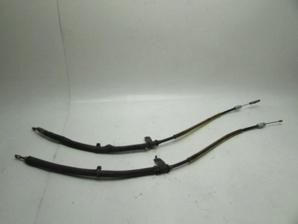 2011 Jaguar XJ Driver Passenger Rear Side Emergency Parking Brake Cable Set OEM - Image 4 of 4