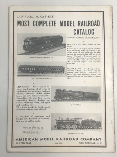 Vintage Model Craftsman Magazine - Railroad - Boating - Race Cars March 1936 - Picture 2 of 12