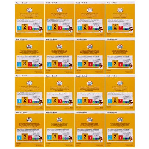 Biff, Chip & Kipper Stage 2 Read With Oxford 16 Books Set - Age 4+ - Paperback - Picture 4 of 5