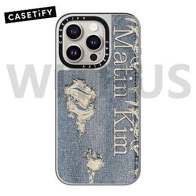 CASETiFY x Matin Kim iPhone 15 Pro Destroyed Denim Magsafe CASETiFY x Matin Kim iPhone 15 Pro Destroyed Denim Magsafe