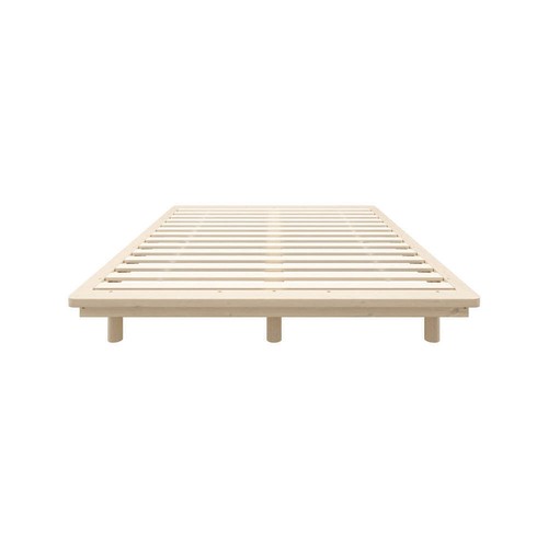 Oikiture Bed Frame Double Size Wooden Bed Base Timber Platform - Picture 5 of 7