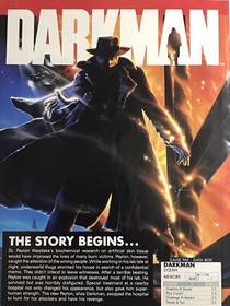 Darkman 1991 Nintendo NES original Imágenes universales de arte publicitario impreso 21x28 cm NIN 27