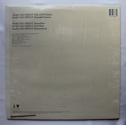 Keith Sweat-Make You Sweat-1990 R&B Maxi-Single In Shrink NM-/E - Picture 2 of 10