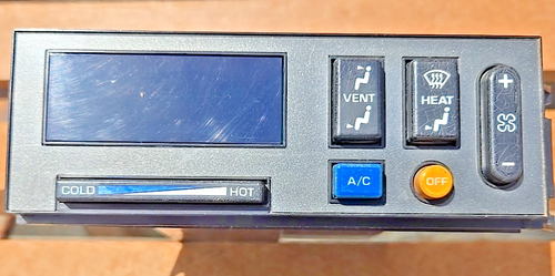 1988-1990 C/K Chevrolet GMC Suburban digital climate control A/C OEM all black