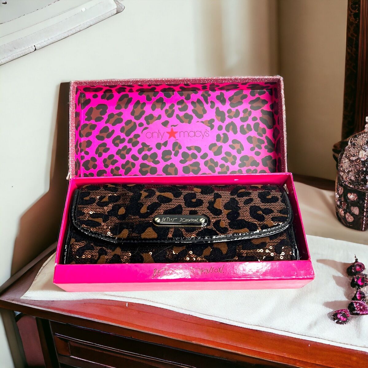 Betsey johnson purse macys deals