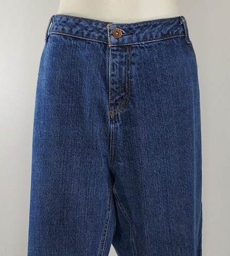 Vintage Dickies Jeans (44x31) - Size 22 Regular - Blue - 100% Cotton - Pockets - Picture 7 of 23