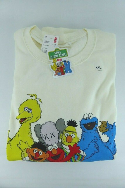 kaws x sesame street sweatshirt