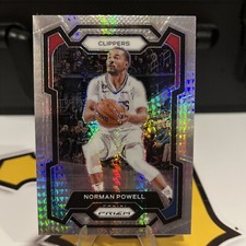 Norman Powell 2023-24 Prizm #274 Silver Hyper