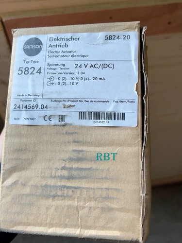 Actuador eléctrico nuevo Samson 5824-20 1 pieza nuevo DHL envío gratuito - Imagen 4 de 4
