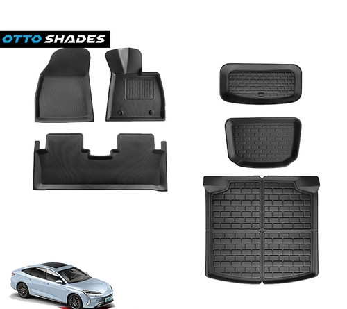 Cargo Liner Floor Mats Back Seat Front Trunk Toolbox Boot for BYD Seal 2023-25 - Bild 5 von 7