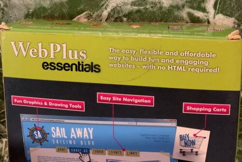 ๐ WebPlus Essentials,Serif,The Fast,Fun And Easy Website,New โผ๏ธ - Picture 3 of 3