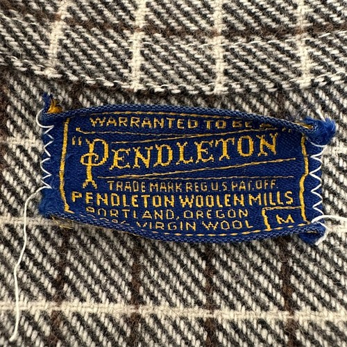 Vintage Pendleton Robe Men M Plaid Virgin Wool Belted Pockets Retro 1960s 1970s - Picture 6 of 10