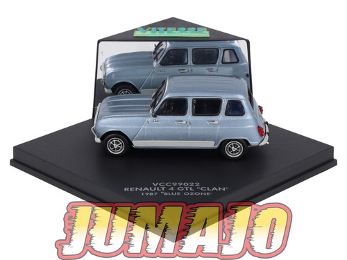 VIT122 Voiture 1/43 VITESSE : RENAULT 4 GTL Clan 1987 VCC99022 - Imagen 2 de 9