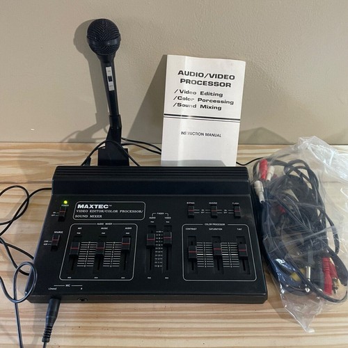 VINTAGE MAXTEC AUDIO/VIDEO PROZESSOR MODELL MVP-3080 (OPEN BOX) getestet FUNKTIONIERT!!! - Bild 4 von 8