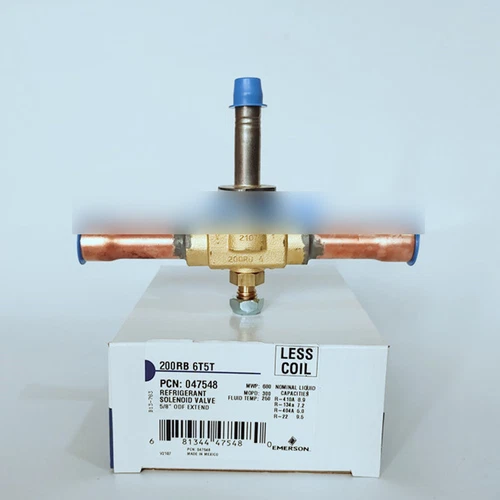 1PC NEW FOR EMERSON Solenoid Valve 200RB6T5T SHIP FREE
