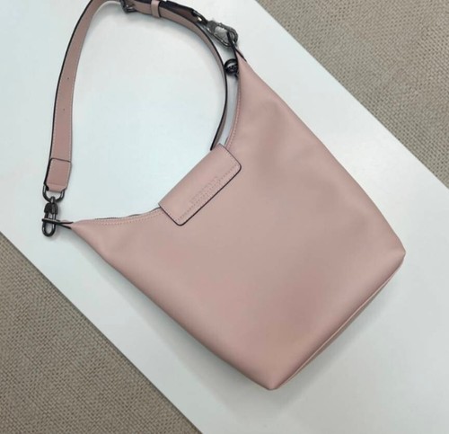 LONGCHAMP Le Pliage Xtra M Shoulder bag Nude - Leather New - Picture 4 of 7