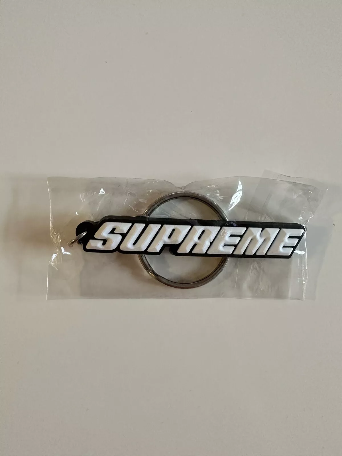 Supreme Black Box Logo Bogo Rings Key Chains
