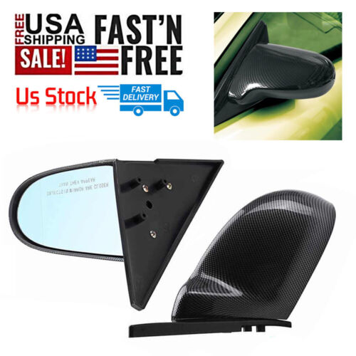2x Carbon Fiber Car Rear View Mirrors For Honda Civic 4dr Sedan EK 1996-2000 US - Bild 14 von 17