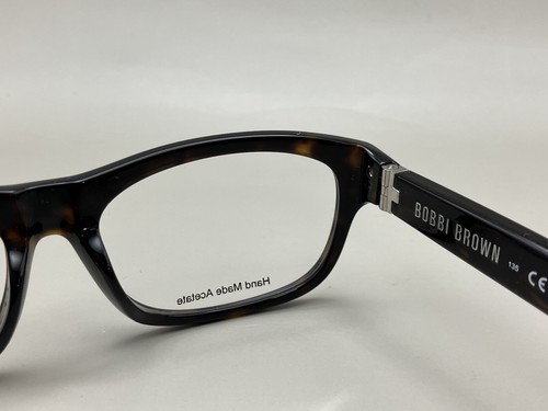 BOBBI BROWN Tortoise THE BOBBI FRAME DEMO LENS 54-16-135 EYEGLASSES - Picture 6 of 10