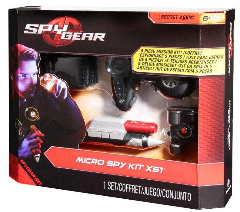 Only Spy Gear delivers micro-sized spy tech with the Micro Spy Kit