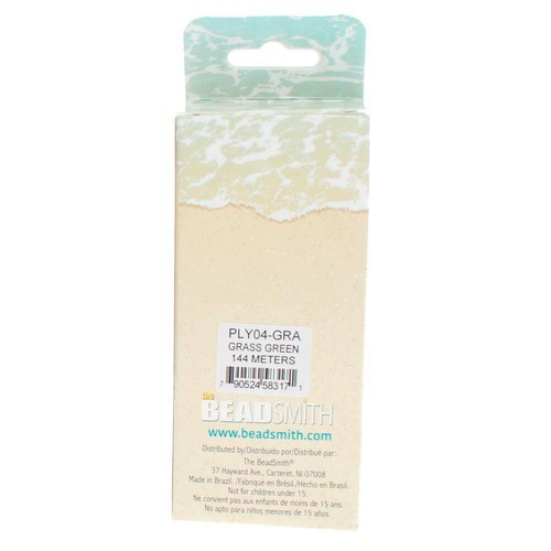 Cordón encerado Knot-It 1 mm verde hierba 43961 (144 m/472 pies) poliéster de 2 capas - Imagen 6 de 6