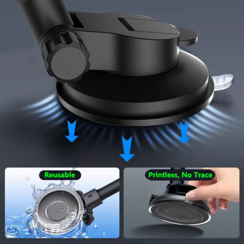 Car Phone Tablet Windshield Mount Truck Arm Holder for 7-12'' Tablet iPad iPhone - Picture 9 of 16
