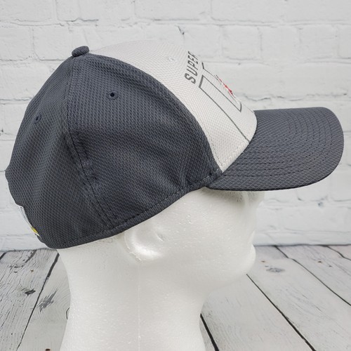 Tampa Bay Buccaneers Hat Super Bowl LV New Era 39THIRTY Flex Cap Size M/L Gray - Picture 3 of 10